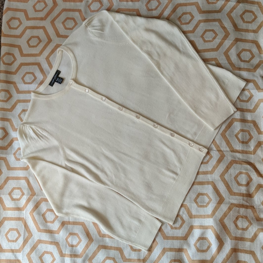 Ivory Cardigan | Soft Cozy | EUC